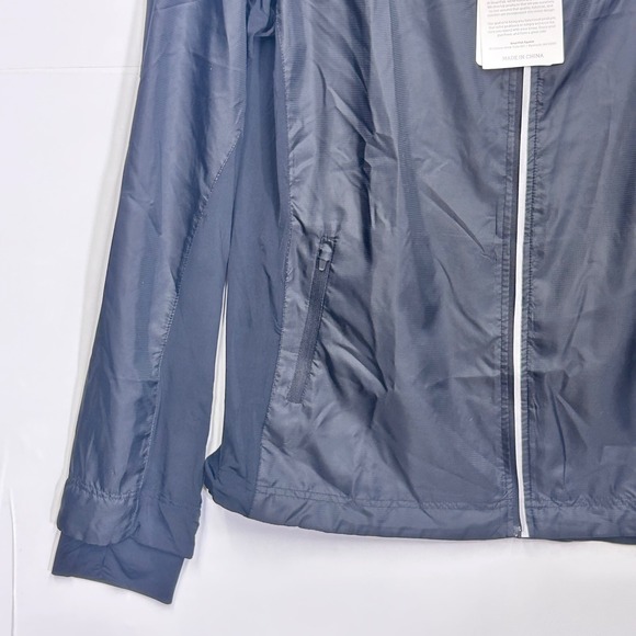 EQology by SmartPak XXL Black Full Zip Athletic Lightweight Jacket‎ Equestrian - Picture 5 of 16